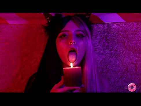 ❤️ Broche apaixonado de Succubus Sexy com preenchimento da boca ❤️❌ Porno bonito em nós ❌️